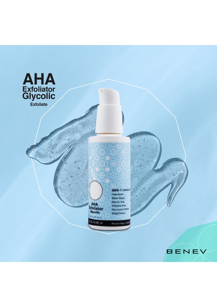 AHA Exfoliator Glycolic %7.5 50 ml