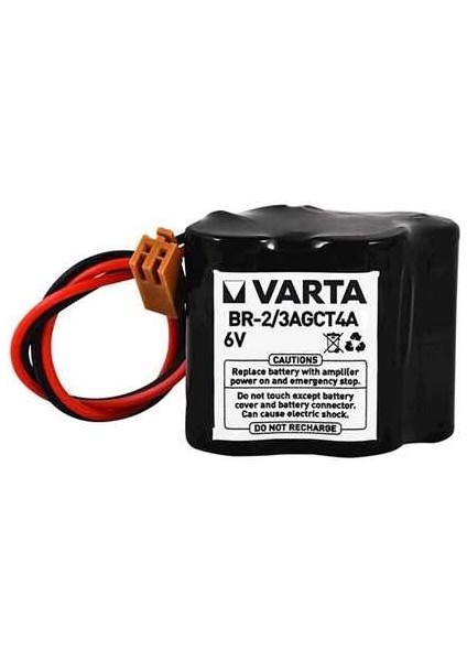 BR-2/3AGCT4A 6V Lityum Kahverengi Soketli Pil
