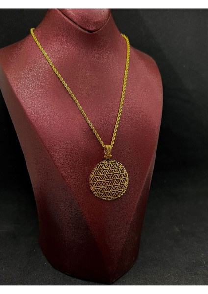 9 gr (Gram) Oval Kalemli Kolye 22 Ayar Altın fiyatları