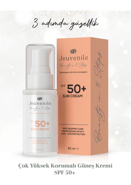 Spf 50+ Leke Karşıtı Yüksek Koruma Güneş Bakım Kremi 50 ml - Spf 50+ Sunscreen 50 ml fırsatları