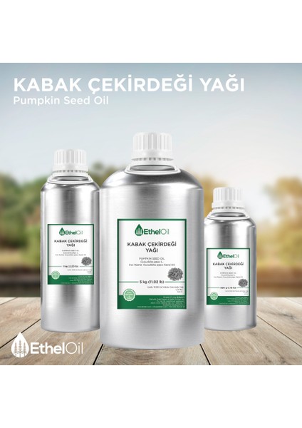 Kabak Çekirdeği Sabit Yağı - Etheloil - 500 gr - %100 Saf ve Sabit Yağ – Üretici Firma, Yüksek Kalite, Toptan Satış - Pumpkin Seed Oil- Cucurbita Pepo L.