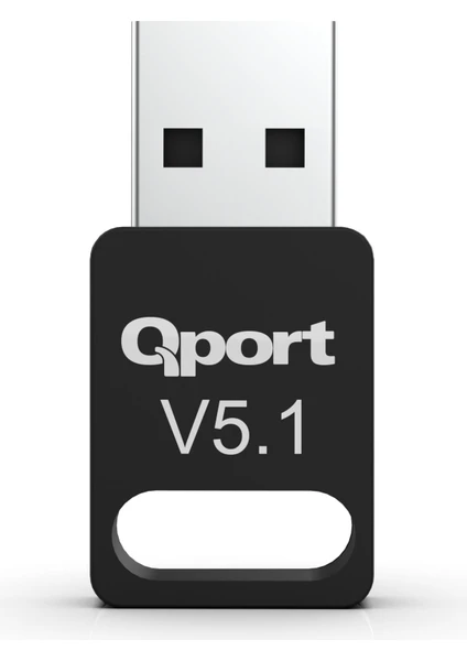 QPORT  Bluetooth 5.1 USB Adaptör (Q-BLU5.1) Resim-1