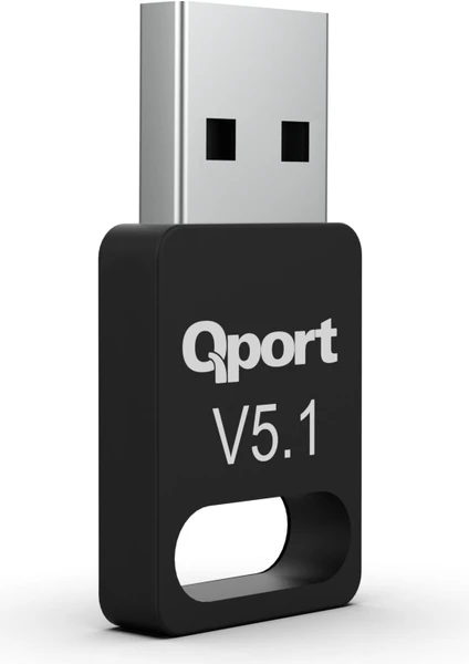 QPORT  Bluetooth 5.1 USB Adaptör (Q-BLU5.1) Resim-2