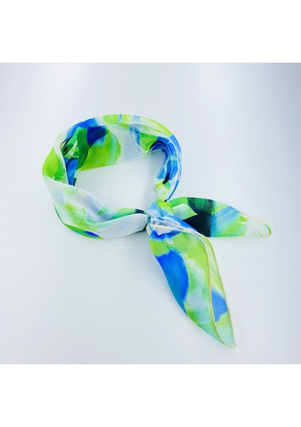 Paredora Orman Yeşili Kare Fular