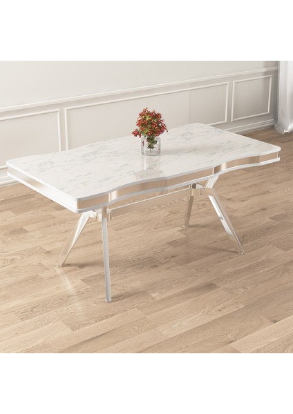 Pra Serisi 90X160 Lak Panel Mutfak Masası