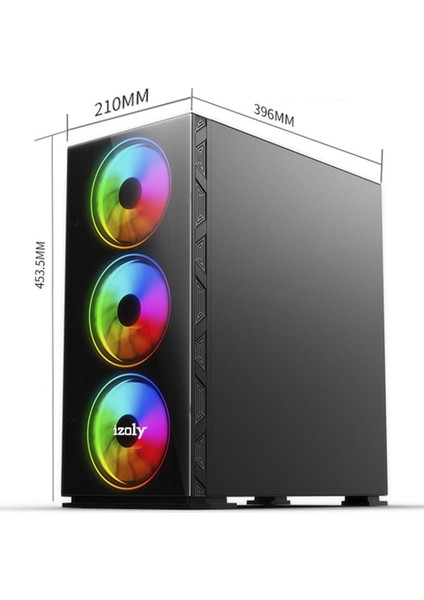 İzoly Quantum İ9-13900K 16GB Ddr5 Ram 1tb M.2 Nvme SSD - 512GB SSD 24GB RTX4090 27" 165Hz Curved Oyuncu Masaüstü Bilgisayarı