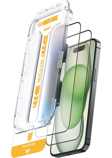 iPhone 15 Plus 5d Easyfit Screen Protector