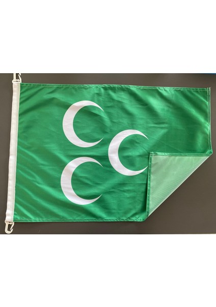 70x105cm Osmanlı, Kayı ve Türk Bayrağı Raşel Kumaş 3 adet Bayrak
