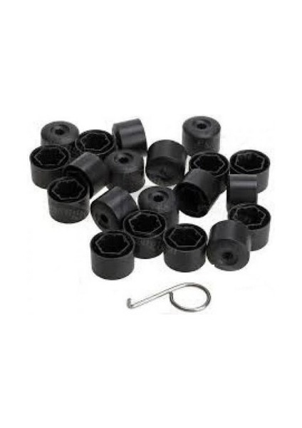 Bijon Kapağı Volkswagen Caddy Golf 5 Golf 6 Jetta Passat Tiguan 20 Adet Kapak Set 1K0601173