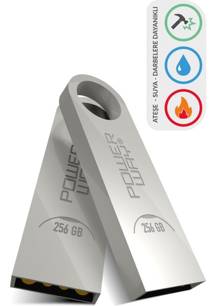 256 GB Metal Flash Bellek Metal Tasarım USB Bellek The Latest Tecnology Data Traveler