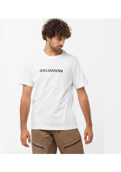 Sal Logo Perf Ss Tee Erkek T-Shirt