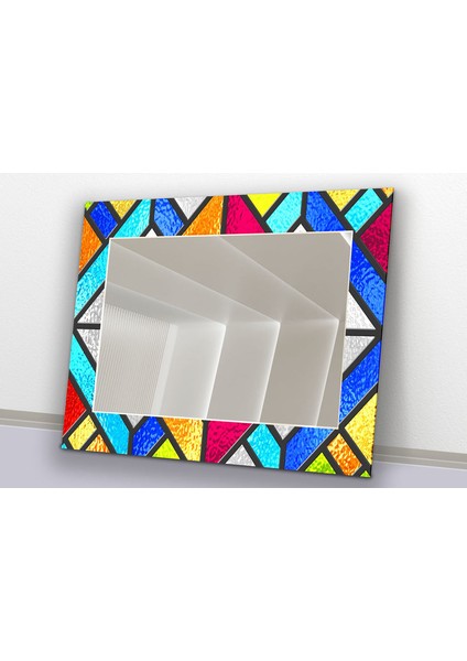 Lekeli Temperli Cam Duvar Aynası