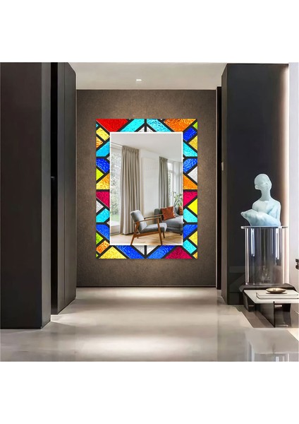 Lekeli Temperli Cam Duvar Aynası modelleri