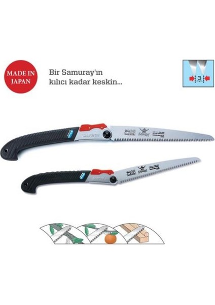 Tekno Trust Samurai MP-210-MH Budama Testeresi 21 cm Katlanabilir
