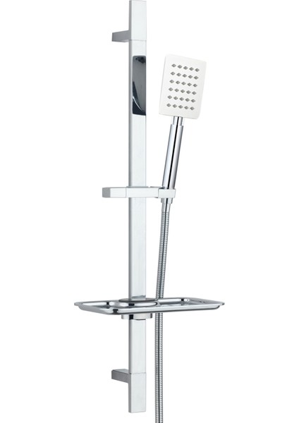 Sart Kare Borulu Hareketli Sürgülü Duş Seti Üst Takımı fiyatları