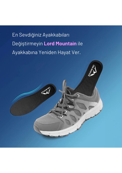 Comfort Rahat Ortopedik Tabanlık,Yumuşak Tabanlık,Konfor Tabanı,Spor Tabanlığı,Erkek,Kadın,Siyah