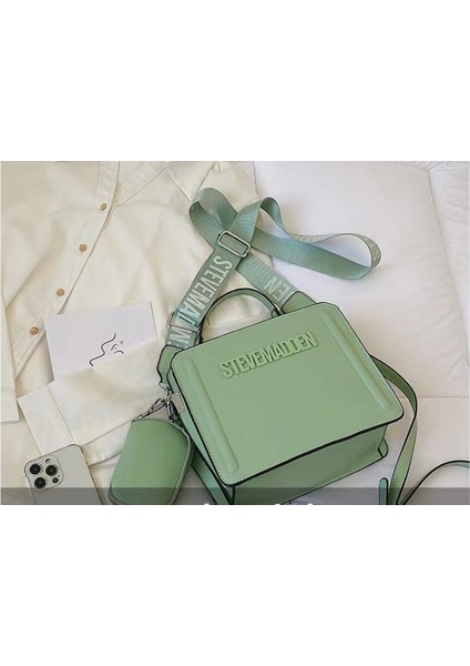 Şık Omuz Çantası Düz Renk Çapraz Askılı ÇANTA-24*12*19CM-MOR (Yurt Dışından)
