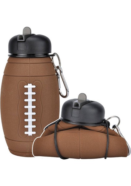 600ML Açık Hava Sporları Su Şişesi Katlanır Taşınabilir Düşmeye Dayanıklı ve Sızdırmaz Silikon Su ŞIŞESI-600ML (Yurt Dışından) fırsatları