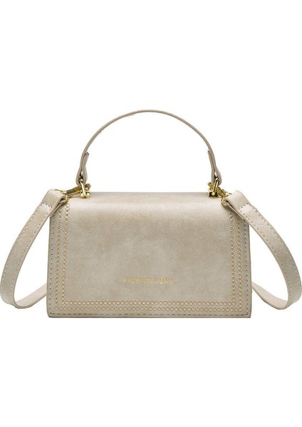 Kadın Omuz Çantası Moda Çapraz Askılı Çanta - Kırık BEYAZ-19*7*12CM-BEYAZ (Yurt Dışından)
