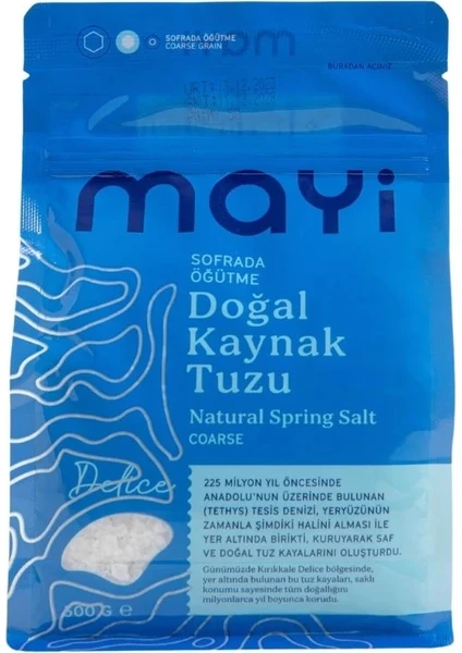 Mayi Tuz Sofrada Öğütme Tuzu 500 gr