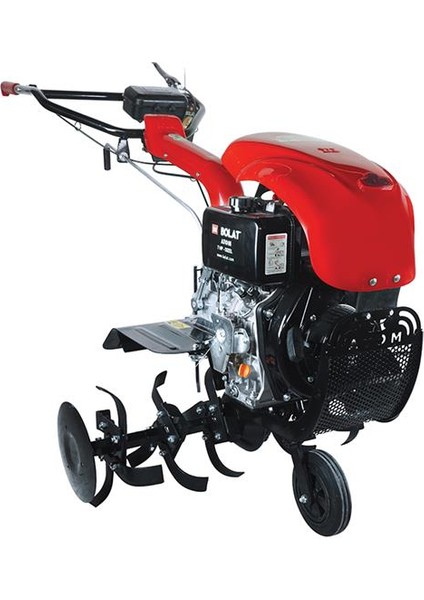 Atom BD178 YENİ! Marşlı (3+1) 7bg 296CC Tekersiz Dizel Çapa Makinesi