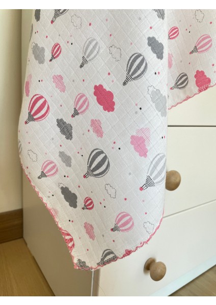 Kız Bebek Fistolu Bandanalı Patik & 80X90 cm Müslin Battaniye / Kız Bebek Hediyelik / Mevlit Patiği fiyatları