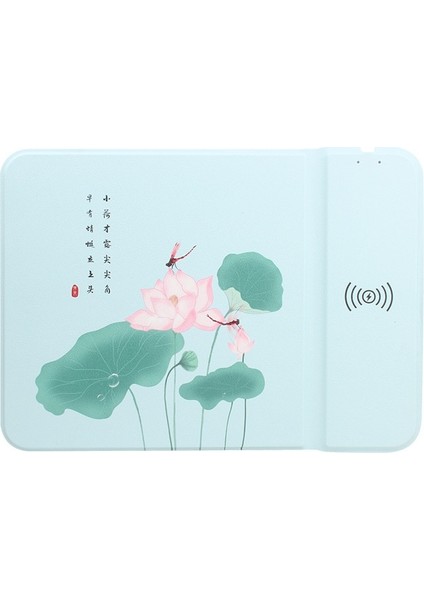 Mouse Pad Cep Telefonu Tutucu Kablosuz Şarj Mouse Pad (Yurt Dışından)