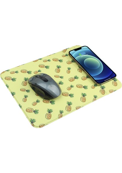 Mouse Pad Cep Telefonu Tutucu Kablosuz Şarj Mouse Pad (Yurt Dışından)