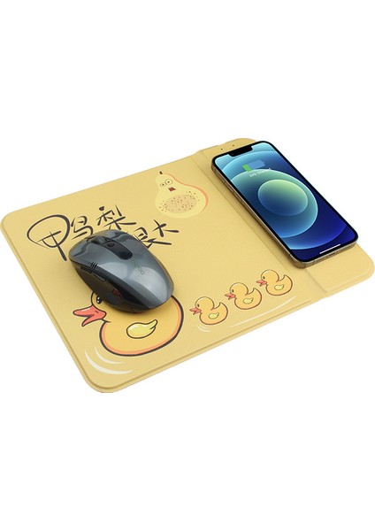 Mouse Pad Cep Telefonu Tutucu Kablosuz Şarj Mouse Pad (Yurt Dışından)