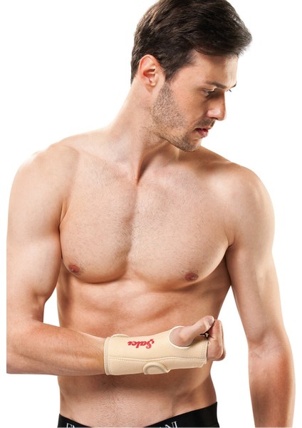 Demir Destekli El Bilek Splinti, Standart Beden ve Yön, Konforlu Destek