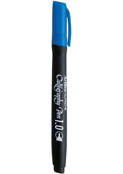 Supreme Calligraphy Pen 1.0 Kaligrafi Kalemi Uç:1,0mm Mavi