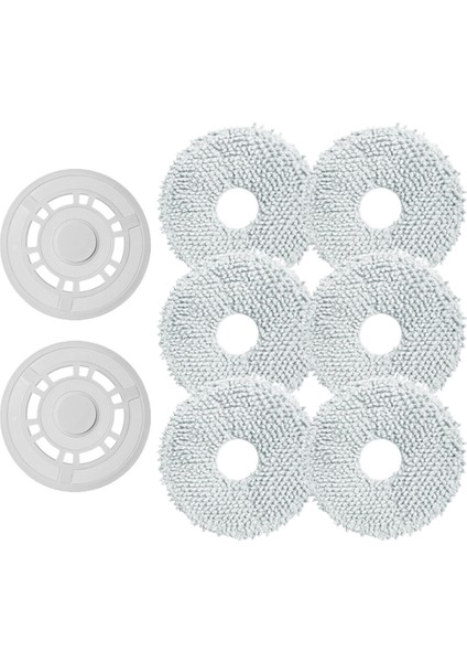 B101CN/S10 S10 Pro Robotlu Süpürge Yıkanabilir Paspas Paçavra Paspas Bezi Stent Yedek Parça (Yurt Dışından)