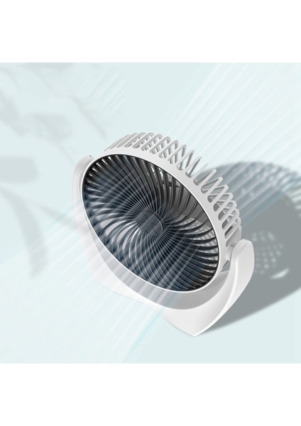 Masaüstü Fanı USB Şarj Edilebilir Mini Fan 2 Hız Ayarlanabilir Fan Taşınabilir Soğutma Fanı El Fanları Ev Ofis Için B (Yurt Dışından) indirimleri