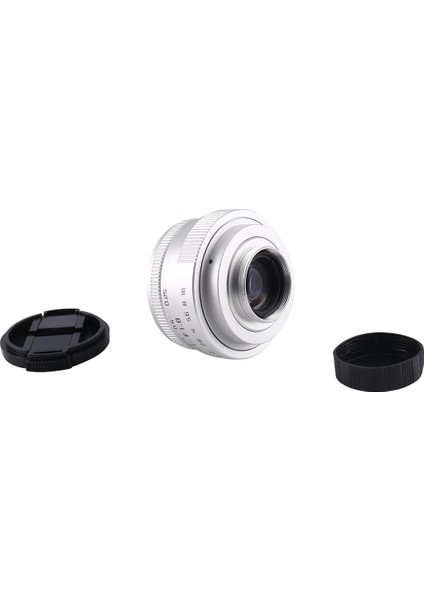 25MM F1.8 -C Televizyon Tv Lensi/cctv Lens 16MM C Mount Kamera Için Manuel Odaklama Prime Lens-Gümüş (Yurt Dışından) fiyatları