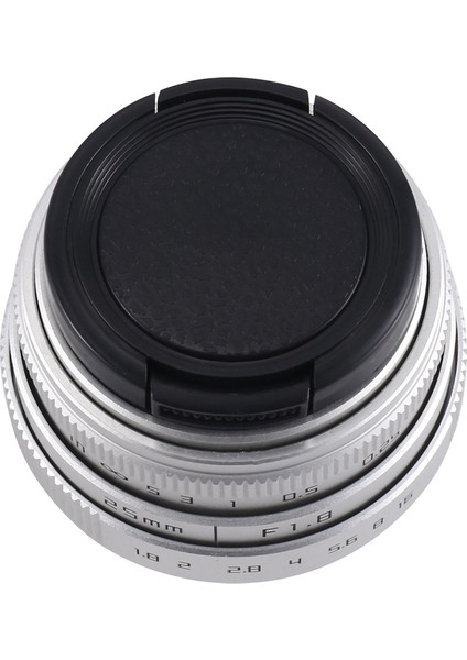 25MM F1.8 -C Televizyon Tv Lensi/cctv Lens 16MM C Mount Kamera Için Manuel Odaklama Prime Lens-Gümüş (Yurt Dışından) modelleri