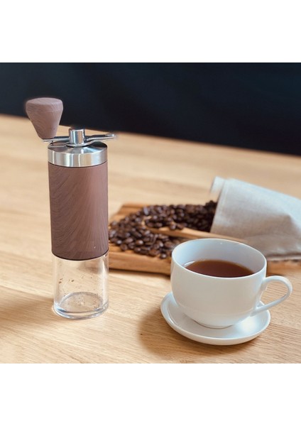 Ayarlanabilir Kalınlık Kapasiteli Manuel Kahve Çekirdeği Öğütücü Damla Kahve Espresso French Press Için Kahve Öğütücü (Yurt Dışından)