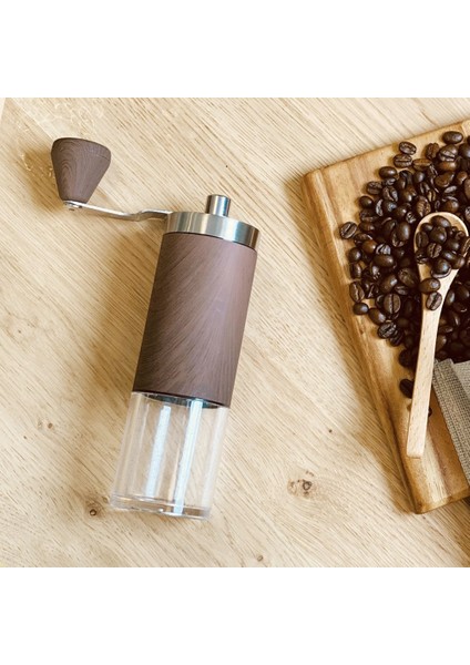 Ayarlanabilir Kalınlık Kapasiteli Manuel Kahve Çekirdeği Öğütücü Damla Kahve Espresso French Press Için Kahve Öğütücü (Yurt Dışından) fırsatları