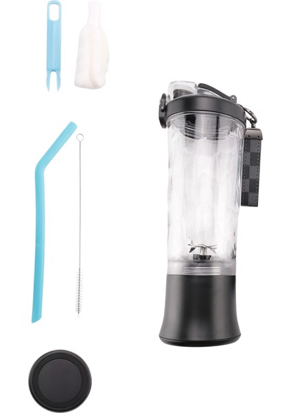 6 Bıçaklı Shake ve Smoothie'ler Için Taşınabilir Blender Blender Mini Blender 20 Oz Mutfak Ev Seyahati Için(A) (Yurt Dışından) modelleri