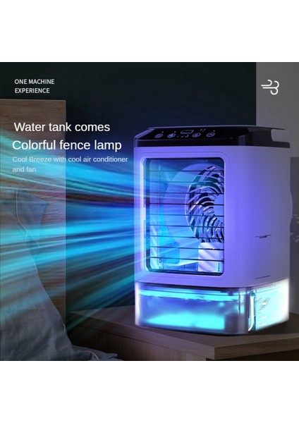 Sprey Soğuk Fan Ev Mini USB Masaüstü Soğutma Küçük Klima Fanı Taşınabilir Islak Islak Su Sprey Soğuk Fan (Yurt Dışından)