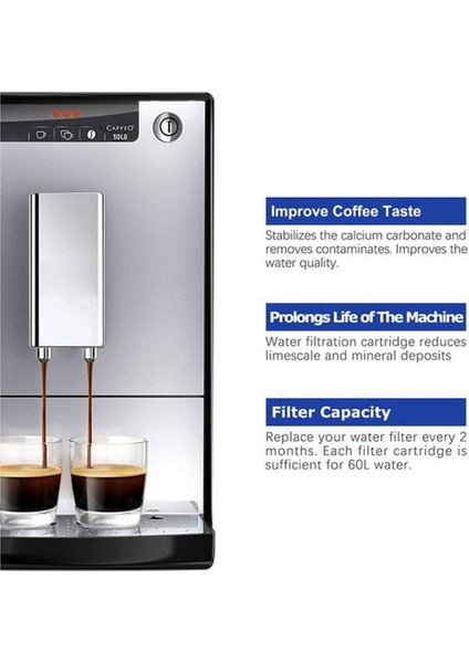 1 Adet Kahve Makinesi Su Filtresi Kartuşları F088 F088 01/ TCZ60003/KAHVE Filtresi (Yurt Dışından)