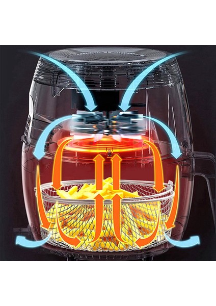8 Inç Airfryer Sepeti Vapur Sepeti Paslanmaz Çelik Hasır Sepet Kavurma Rafı Airfryer Aksesuarı Için Saplı (Yurt Dışından) indirimleri