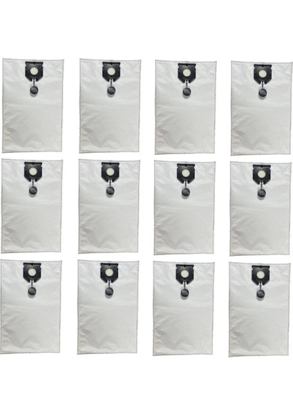 12 Adet Yedek Yedek Parça Toz Filtre Torbası KARCHER2.889-154.0 NT30/130L Elektrikli Süpürge Toz Torbası Aksesuarları (Yurt Dışından)
