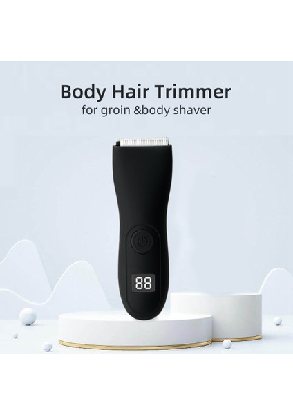 Elektrikli Kasık Saç Düzeltici Vücut Bakım Tıraş Makinesi Erkekler Için Su Geçirmez Islak/kuru Clippers Erkek Yüz Sakal (Yurt Dışından) modelleri