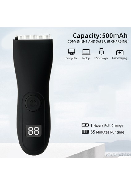 Elektrikli Kasık Saç Düzeltici Vücut Bakım Tıraş Makinesi Erkekler Için Su Geçirmez Islak/kuru Clippers Erkek Yüz Sakal (Yurt Dışından) fırsatları