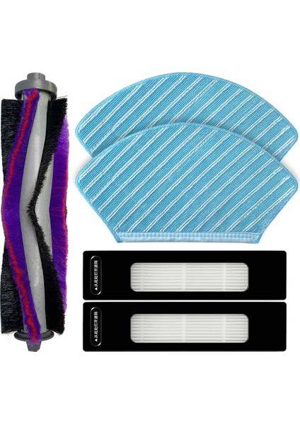 770 Robot Süpürgeler Için Rulo Ana Fırça Paspas Bezleri Hepa Filtre Yedek Parça Yedek Aksesuar Eki (Yurt Dışından)