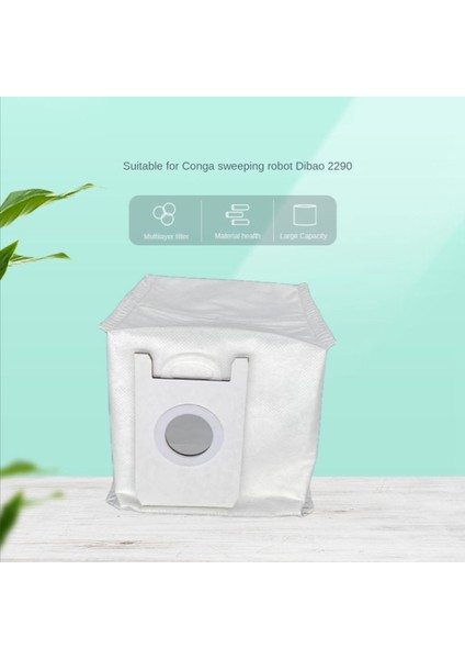 2290 Ultra 05661 Robotlu Süpürge Için 10 Adet Toz Torbası Yedek Yedek Parça (Yurt Dışından)