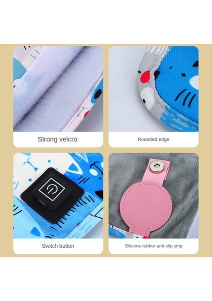 USB Süt Su Isıtıcı Seyahat Arabası Yalıtımlı Çanta Taşınabilir Bebek Biberon Isıtıcı Bebek Için Açık Kış-Sarı (Yurt Dışından)