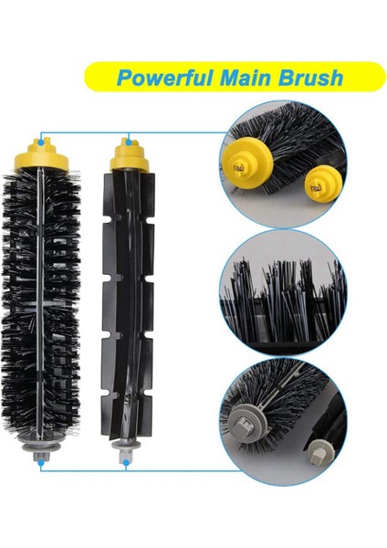 700 Serisi Için Yedek Kit 760 770 772 774 775 776 780 782 785 786 790 Aksesuarları Rulo Fırça Filtresi (Yurt Dışından) modelleri