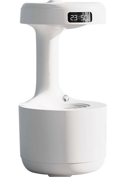 800ML Nemlendirici Ev Anti-Yerçekimi Su Damlacıkları Ultrasonik Buğu Yapıcı Sisleyici LED Ekran ile Ofis Yatak Odası Masaüstü (Yurt Dışından)