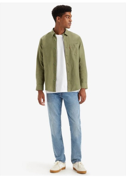 Slim Fit Dar Paça Açık Mavi Erkek Kot Pantolon A2081-0031 indirimleri